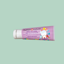 Load image into Gallery viewer, Human Nature Kids Natural Gel Toothpaste Bubblegum | Fights Cavities, Prevents Plaque & Tartar Buildup