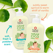 Load image into Gallery viewer, Human Nature Natural Cica Baby Body Wash 190ml | With Soothing & Calming Cica for Baby’s Delicate Skin