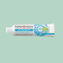 Load image into Gallery viewer, Human Nature Natural Gel Toothpaste Extra Fresh | Removes Surface Stains, Freshens Breath