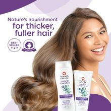 Load image into Gallery viewer, Human Nature Strengthening +PLUS Rosemary Shampoo To Help Hair Regrowth, Fight Hairfall 180ml | No Sulfates, Parabens, Silicones