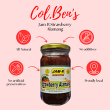 Load image into Gallery viewer, Jam-R Strawberry Alamang 240g | Organic, No Artificial Preservatives,  No Additives
