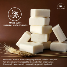 Load image into Gallery viewer, MAGWAI Soft and Silky Shampoo Bar 65g | To Nourish Dry and Damaged Hair