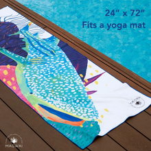 Load image into Gallery viewer, MAGWAI Everyday Towel Butanding (Whale Shark) Design | Multipurpose, Absorbent, Quick-Drying, Eco-Friendly, Made from Recycled Plastic Bottles, Travel & Yoga Towel