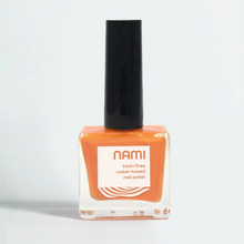 Load image into Gallery viewer, Nami Natural Hello Orange Sunshine (Sunrise Orange) Vegan, Toxin-Free, Odor-Free, Water-Based Nail Polish 13.5ml