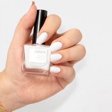 Load image into Gallery viewer, Nami Natural Never Worn White (Snow Drift) Vegan, Toxin-Free, Odor-Free, Water-Based Nail Polish 13.5ml