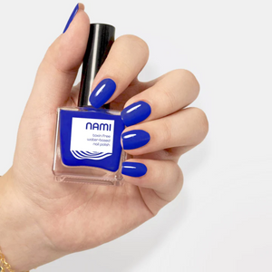Nami Natural Out Of The Blue (Tory Blue) Vegan, Toxin-Free, Odor-Free, Water-Based Nail Polish 13.5ml
