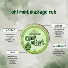 Load image into Gallery viewer, Oil For You Oh Mint Massage Rub 50g | Menthol Camphor Relief