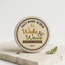 Load image into Gallery viewer, Oil For You Wake & Wave Body Scrub 100g | Coffee & Seaweed