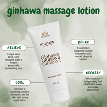 Load image into Gallery viewer, Oil For You Hilotion Ginhawa Massage Lotion 100ml | Eucalyptus & Mint