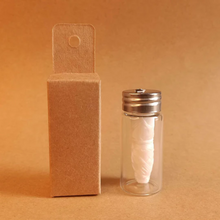 Load image into Gallery viewer, Plant-Based Dental Floss Made with Corn in Glass Container by Project Refill