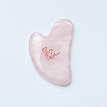 Load image into Gallery viewer, Pure Culture Rose Quartz Phoenix Gua Sha | Natural Face Sculptor, Genuine Rose Quartz Crystal to Tone & Revitalize For All Skin Types