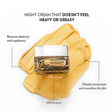 Load image into Gallery viewer, Pure Culture Bulgarian Rose Glam Gold Satin Creme 50g | CoQ10 + Shea Butter, Revive Probiotic Moisturizer