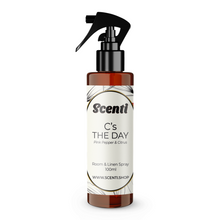 Load image into Gallery viewer, Scenti Cs The Day Pink Pepper & Citrus Room & Linen Spray 100ml