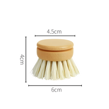 Load image into Gallery viewer, Sisal Pot Brush with Bamboo Handle, Replaceable Brush Head by Project Refill