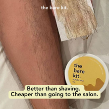 Load image into Gallery viewer, The Bare Kit Honey and Sugar Wax For Hair Removal 100g | All-Natural, Ready To Use, No Heating Required