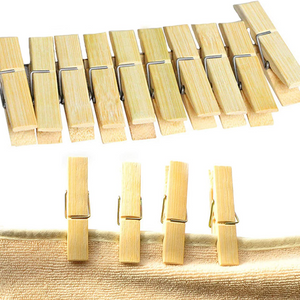 Wooden Pegs Perfect for Hanging Laundry, Photos (Set of 10) by Project Refill PH
