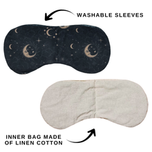 Load image into Gallery viewer, YAKAP Heated Pillow Eye Therapy Mask Meditation Pillow | Lavender-Weighted Hot & Cold Compress