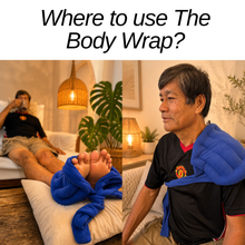 Load image into Gallery viewer, Yakap Heated Pillow The Body Wrap Pad Microwavable Heat Pad | Warm Compress for Back, Shoulders & Muscle Relief