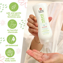 Load image into Gallery viewer, Human Nature Sensitive Feminine Wash with Soothing Aloe + Moisturizing Sunflower Oil 165ml