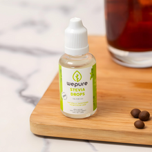 Load image into Gallery viewer, wepure Stevia Drops Natural Liquid Sweetener 30ml | 500 Servings Per Bottle, Zero Calories, Sugar, Glycemic Impact, Net Carb