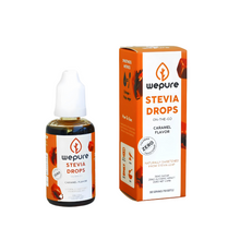 Load image into Gallery viewer, wepure Stevia Drops Flavored Natural Liquid Sweetener 30ml | 500 Servings Per Bottle, Zero Calories, Sugar, Glycemic Impact, Net Carb