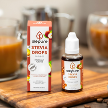 Load image into Gallery viewer, wepure Stevia Drops Flavored Natural Liquid Sweetener 30ml | 500 Servings Per Bottle, Zero Calories, Sugar, Glycemic Impact, Net Carb