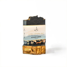 Load image into Gallery viewer, Arka Naturals Activated Charcoal Natural Handcrafted Artisanal Soap | Scented 140g