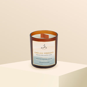 Arka Naturals Endless Weekend Hand-Poured Premium Blend Scented Soy Candle