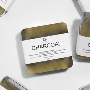 Vegan Essentials Charcoal Vegan Skin Care Beauty Soap 100g (FKA Crystal Glow)