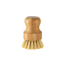 Load image into Gallery viewer, Eco-Friendly Dishwashing Brush With Bamboo Handle and Sisal Fiber
