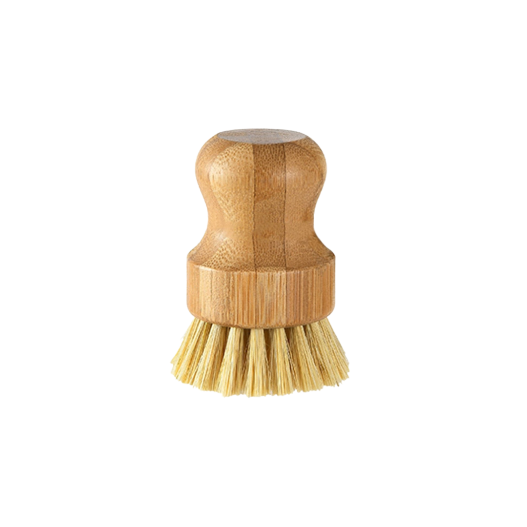 Natural Bamboo and Sisal Fiber Dish Brush Soft Eco-friendly and