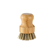 Load image into Gallery viewer, Eco-Friendly Dishwashing Brush With Bamboo Handle and Sisal Fiber
