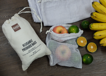 Load image into Gallery viewer, Habi Lifestyle Reusable Produce Bags (Set of 5)