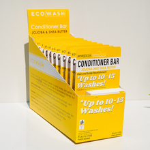 Load image into Gallery viewer, Ecowash Jojoba and Shea Butter Conditioner Bar for Hair and Scalp Nourishment | Up to 10-15 Washes 20g