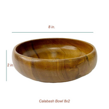 Load image into Gallery viewer, Luid Lokal Wooden Calabash Bowl
