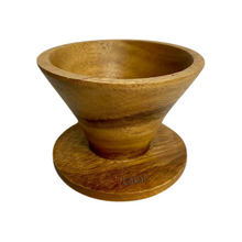 Load image into Gallery viewer, Luid Lokal Wooden Coffee Dripper With 10 Free Coffee Filters
