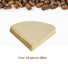 Load image into Gallery viewer, Luid Lokal Wooden Torch Coffee Dripper With 10 Free Coffee Filters
