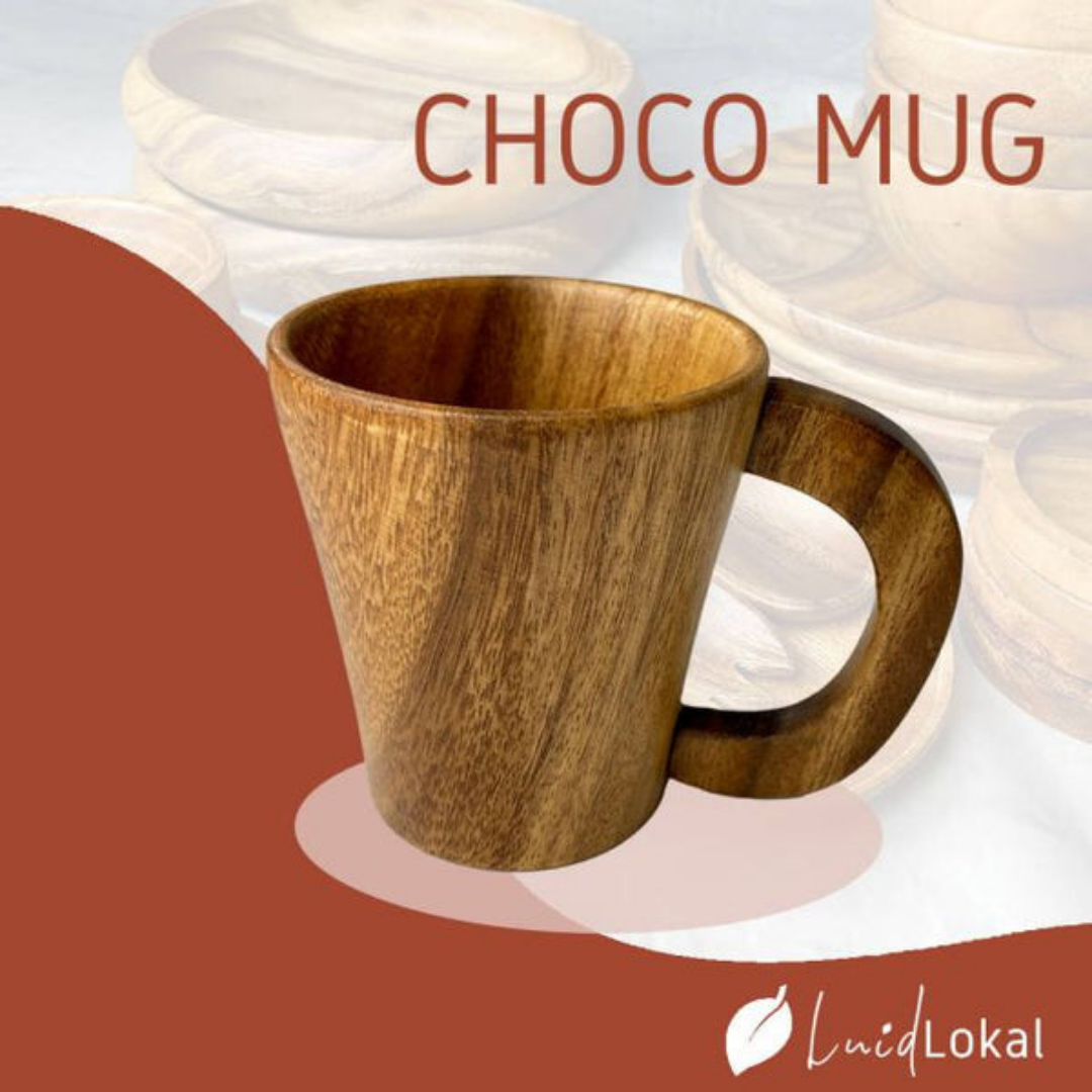 Emoyi Wood Coffee Mug Wooden Mug Tea Cup 100ml,Set Philippines