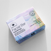 Load image into Gallery viewer, MAGWAI Hydrating Facial Bar 100g | Hyaluronic Acid, Aloe Vera for Fresh and Moisturized Skin

