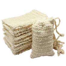 Load image into Gallery viewer, Natural Sisal Soap Saver Pouch - 1 Piece
