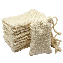 Load image into Gallery viewer, Natural Sisal Soap Saver Pouch - 1 Piece