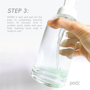 Zippies Lab Podz Soluble Hand Soap Pods for Refill 80g (Pouch of 10 Pods)