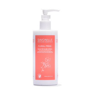 Savonille Floral Fresh Hand & Body Lotion with Premium Licorice Extracts 300ml