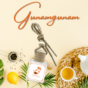 Scents by Ecoshoppe PH Gunamgunam (Ginger White Tea) Hanging Car or Room Diffuser 10ml