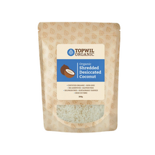 Load image into Gallery viewer, Topwil Desiccated Organic Coconut Shredded 200g
