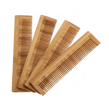 Load image into Gallery viewer, Wooden Bamboo Comb Hotel Style | Eco-Friendly Comb Great for Travel, Home, and Personal Use