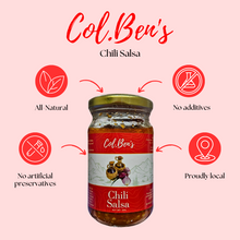 Load image into Gallery viewer, Col. Ben’s Chili Salsa Sauce 80oz | Organic, No Artificial Preservatives, No Additives
