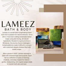 Load image into Gallery viewer, Lameez Herbal Peppermint Handmade Bath Soap 150g | All-Natural, Cooling, Refreshing Body Care
