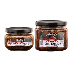 Andoy’s Crunchy Chili Garlic in Oil | Organic, All-Natural, No Preservatives, No Additives