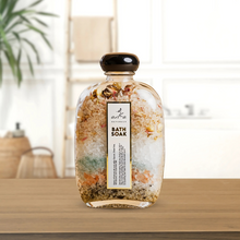 Load image into Gallery viewer, Arka Naturals Bath Soak 140g | Made of Botanicals, Salts, and Essential Oils
